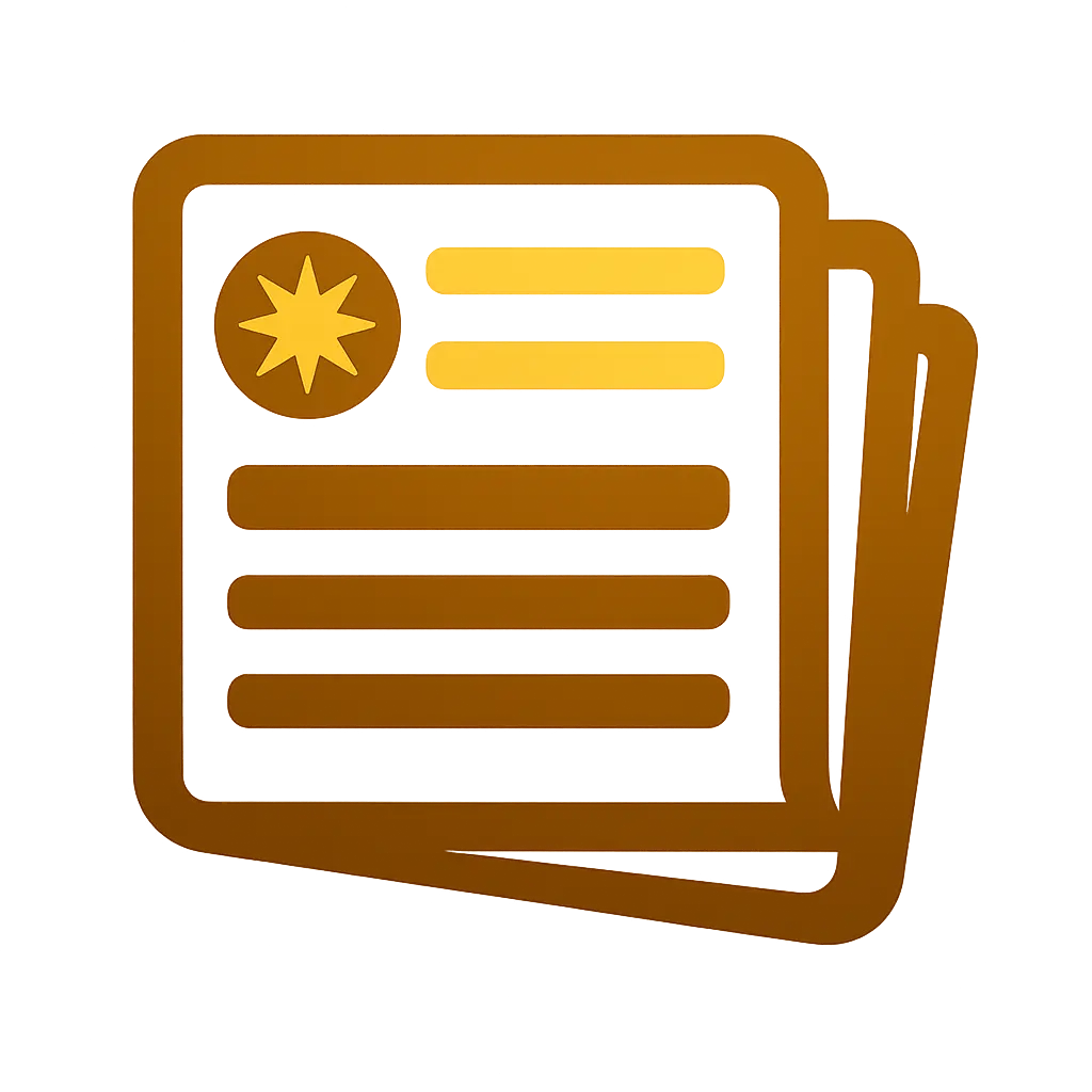 EaseFy News logo with gold newspaper icon on a brown gradient background for AI news, SEO visibility, and updates today.
